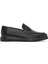 Erkek Siyah Deri Casual Loafer 25SFD790118 1