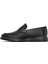 Erkek Siyah Deri Casual Loafer 25SFD790118 2
