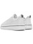 Erkek Beyaz Bağcıklı Kalın Tabanlı Deri Sneaker 25SFD650214 5