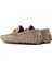 Erkek Vizon Süet Deri Loafer 25SFD630810 5