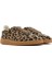 Kadın Leopar Bağcıklı Deri Sneaker 25SFD4205W2 3
