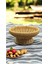 Yuvarlak 26 cm Ayaklı Meyvelik 700696 Dekoratif Hasır Sunumluk 2