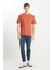 Wrangler Pamuk Relaxed Fit Geniş Kesim Minimal Logo Kiremit Tişört 3