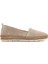 Kadın Bej Süet Deri Comfort Loafer 25SFD500510 1