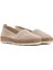 Kadın Bej Süet Deri Comfort Loafer 25SFD500510 3