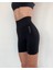 Seamless Toparlayıcı Siyah Kısa Spor Tayt 3
