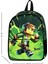Lisanslı Maycraft Creeper Temalı Okul Öncesi Anaokul , Kreş Erkek Çocuk Sırt Çantası 2
