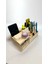 Office 2 Çekmeceli Masa Üstü Düzenleyici - Ofis Kalemlik Bölmeli Organizer Kozmetik Stand 3