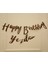 Kişiye Özel Craft Renkli Happy Birthday El Yazısı Banner 2