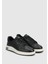 Siyah Deri Erkek Sneaker 2