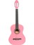 CG-3902PK Klasik Gitar 4/4 Yetişkin Boy Sap Ayarlı Full Set - Pembe 3
