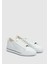 Beyaz Deri Erkek Sneaker 2