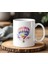 Paraşüt Sticker Tasarımlı Beyaz Seramik Baskılı Kupa Bardak 330 ml 1