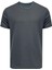 Bisiklet Yaka T-Shirt Antrasit Renk Erkek Tişört 1