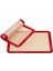 2 Adet Fırınlanabilir Kendinden Yağlı Silikon Pişirme Matı | Yıkanabilir Fırın Matı 30 x 40 cm 2