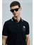 Sandor Smart Erkek Polo Tişört Siyah 3