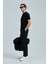 Alex Smart Erkek Chino Pantolon Slim Fit Siyah 2