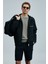Erdem Erkek Şort Eşofman Slim Fit Siyah 5