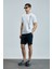 Justın Modern Grafik T- Shirt Siyah 4