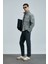 Alex Smart Erkek Chino Pantolon Slim Fit Siyah 1
