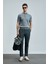 Alex Smart Erkek Chino Pantolon Slim Fit Siyah 2