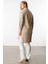 Moda Ilgi Kadın Büyük Beden Gofre Kumaş Uzun Tunik 4218 Taş 4