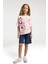 Kız Çocuk Şortlu Takım - Pembe 1