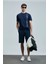 Justın Modern Grafik T- Shirt Siyah 2