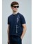 Justın Modern Grafik T- Shirt Siyah 5