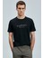 Fusıon Modern Grafik T- Shirt Siyah 4
