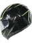 - Çene Açılır Kask Siyah - Sarı [ L ] 57638 1