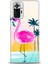 Xiaomi Redmi Note 10 Pro Kılıf Hd Baskılı Kılıf - Flamingo 1