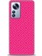 Xiaomi Mi 12 Lite Kılıf Hd Baskılı Kılıf - Pembe Mozaik 1