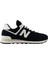 NB Lifestyle Unisex Shoes U574CE Unisex Siyah Günlük Sneaker Ayakkabı 1