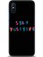 Xiaomi Redmi 9A Kılıf Hd Baskılı Kılıf - Stay Positive 1