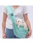 Su Yeşili Crossbody Küçük Irk Köpek Çapraz Taşıma Çantası 1