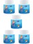 5 Adet Omega 3 Çiğnenebilir Jel Form 60 Gummies Yumuşak Şeker 1