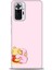 Xiaomi Redmi Note 10 Pro Kılıf Hd Baskılı Kılıf - Winnie The Pooh Kalpli 1