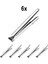6 Adet 304 Çelik 14,8 Cm. Buz ve Şeker Maşası MT130-6 1