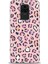 Xiaomi Redmi Note 9 Kılıf Hd Baskılı Kılıf - Pembe Leopar 1