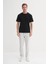 Bisiklet Yaka Siyah Erkek T-Shirt 4142 2