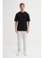 Bisiklet Yaka Siyah Erkek T-Shirt 4007 3