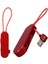Powermaster PM-25904 Kırmızı 3in1 (Type C- Lightning- Micro Usb) Manyetik Uç Taşınabilir Şarj Kablosu 3