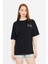 Motive Taş Baskılı Tshirt Oversize 3