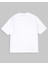 Cool Life Kırmızı Biber Baskılı Kadın Oversize Beyaz Tshirt 3