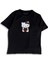 Hello Kitty Taş Kristal Taşlı Baskılı Kadın Premium T-Shirt - Siyah 5