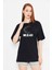 Taş Baskılı Tshirt Oversize Ay Gibi Parla 1