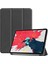 Apple iPad Air 11 2025 M3 Zore Smart Cover Standlı 1-1 Kılıf - Siyah 1
