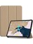 Apple iPad Air 11 2025 M3 Zore Smart Cover Standlı 1-1 Kılıf - Gold 1