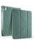 Apple iPad Air 13 2025 M3 Kılıf Zore Tri Folding Kalem Bölmeli Standlı Kılıf - Yeşil 2